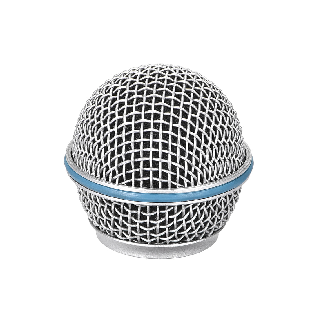 uxcell Uxcell Microphone Ball Head Mesh Grill Metal Windscreen with Black Inside Foam Filter for SM58 BETA58 BETA58A SM58LC SM58S SA-M30 SV100 UT2 PGX24 SLX2 SLX4