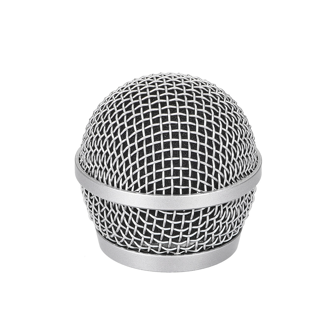 uxcell Uxcell Microphone Ball Head Mesh Grill Metal Windscreen with Black Inside Foam Filter for PG48 PG58 PGX2 BLX288 PG288 PGX24