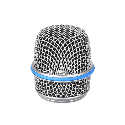 Harfington Uxcell Microphone Mesh Grill Metal Windscreen with Black Interior Foam Filter for Beta 57A