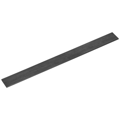 Harfington Uxcell Carbon Fiber Strip Bars 2x19mm 200mm Length Pultruded Carbon Fiber Strips for Kites, RC Airplane 1 Pcs