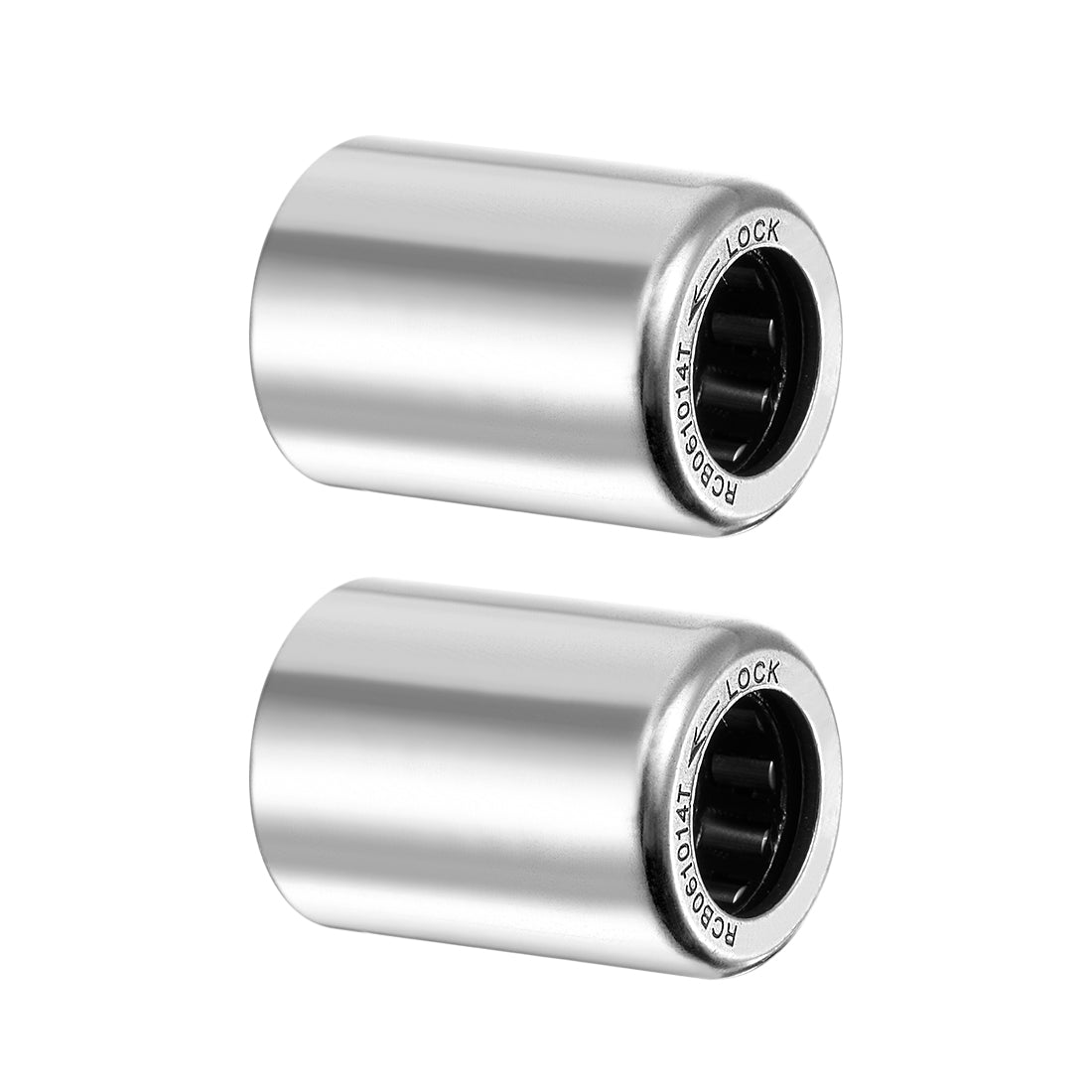 uxcell Uxcell Needle Roller Bearings, Chrome Steel Needles One Way Clutch Bearing Assembly Inch