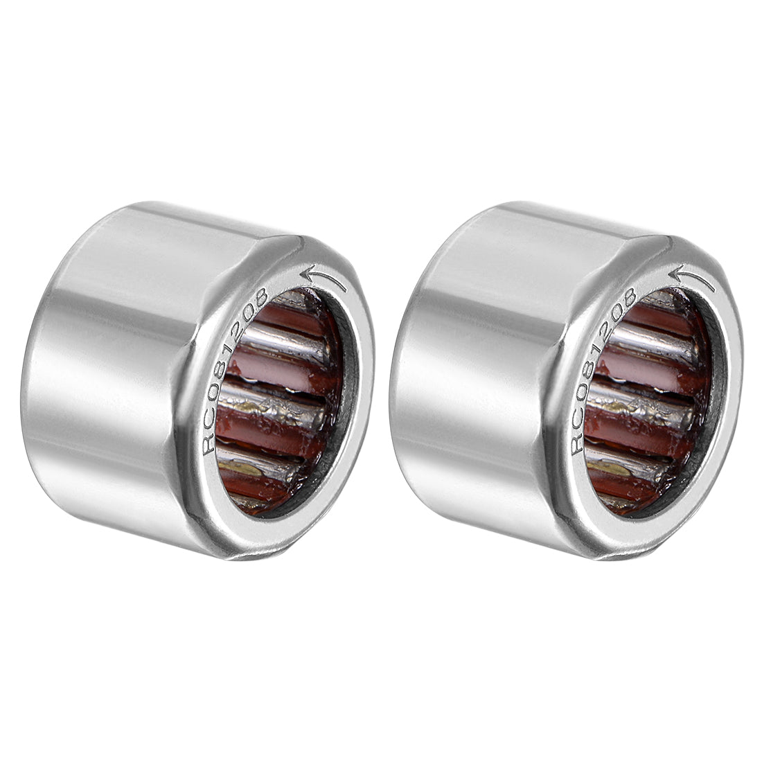 uxcell Uxcell Needle Roller Bearings, Chrome Steel Needles One Way Clutch Bearing Red Inch