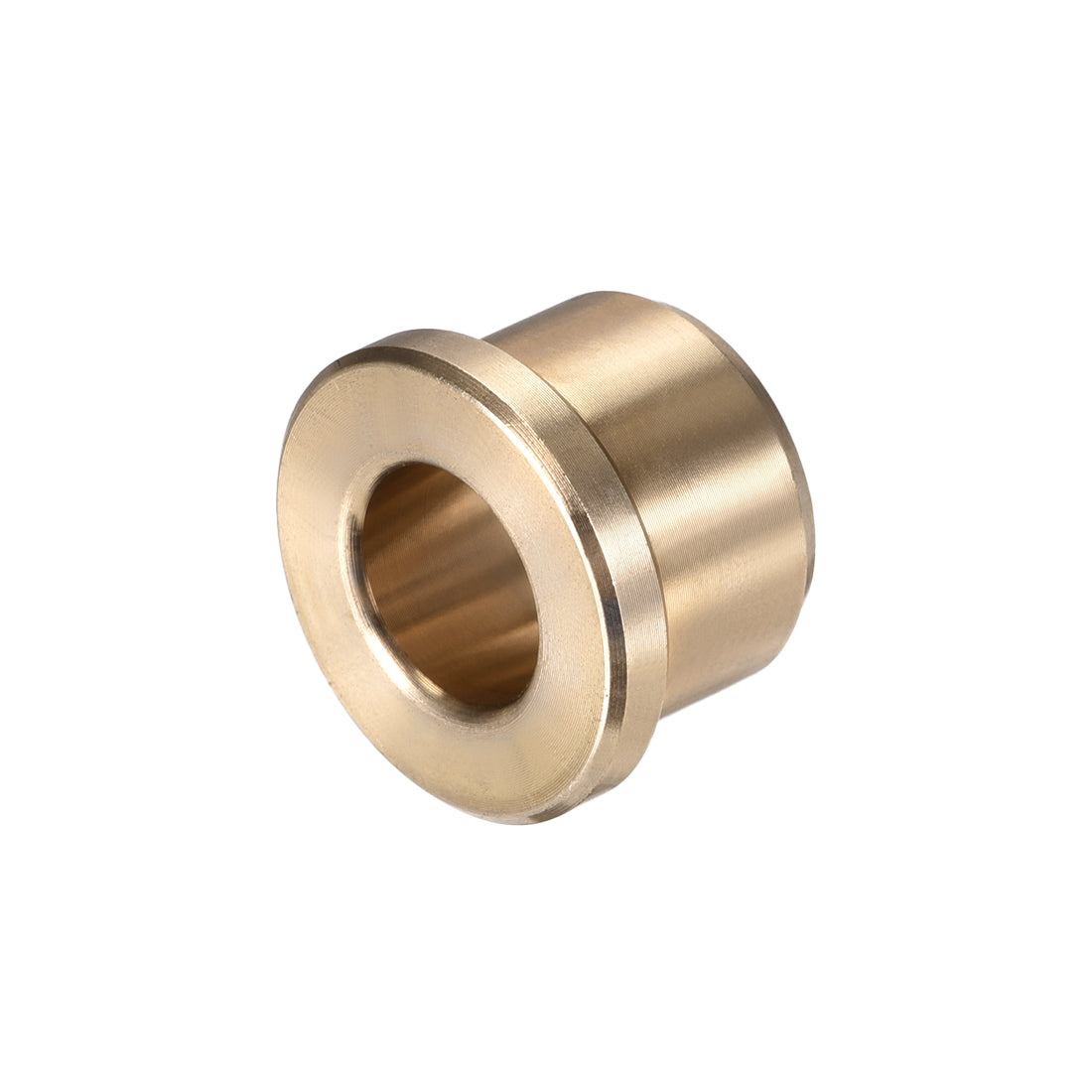 uxcell Uxcell Flange Bearing Sleeve, 3/8" x 5/8" x 1/2" Sintered Bronze Bushings