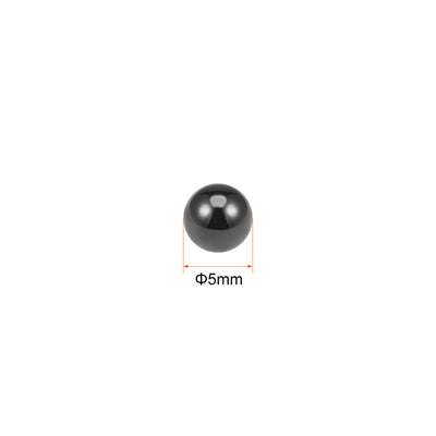 Harfington Uxcell 5mm Ceramic Bearing Balls, Si3N4 Silicon Nitride Ball G5 Precision 4pcs