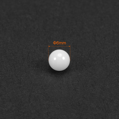 Harfington Uxcell 5mm Ceramic Bearing Balls, ZRO2 Zirconium Oxide Ball G5 Precision 10pcs