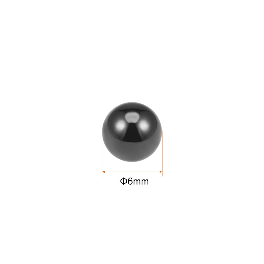 Uxcell Uxcell 4mm Ceramic Bearing Balls, Si3N4 Silicon Nitride Ball G5 Precision 5pcs