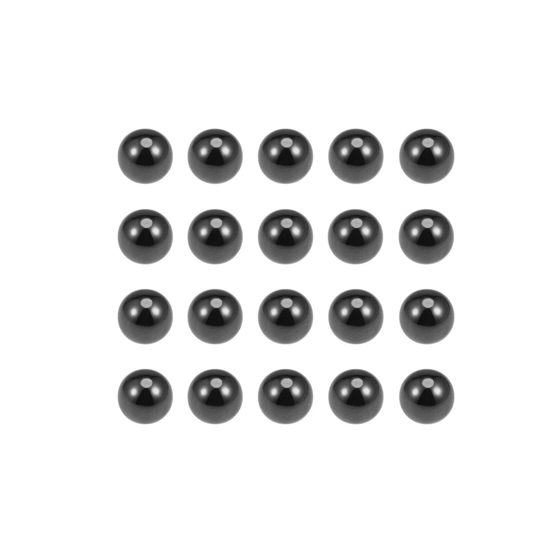 Uxcell Uxcell 1mm Ceramic Bearing Balls, Si3N4 Silicon Nitride Ball G5 Precision 20pcs