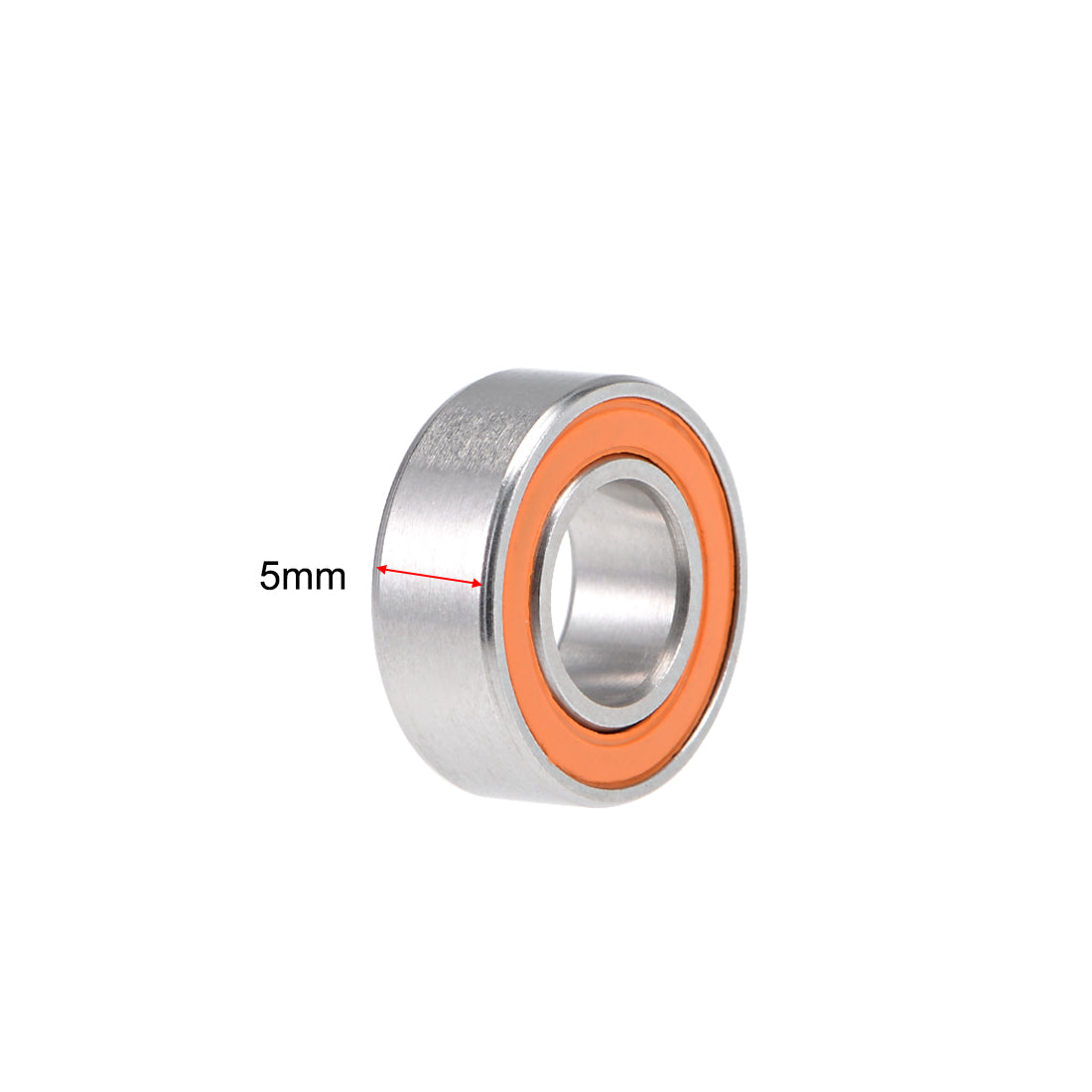 Hybrid Ceramic Ball Bearing, Stainless Steel Race, Ceramic Ball