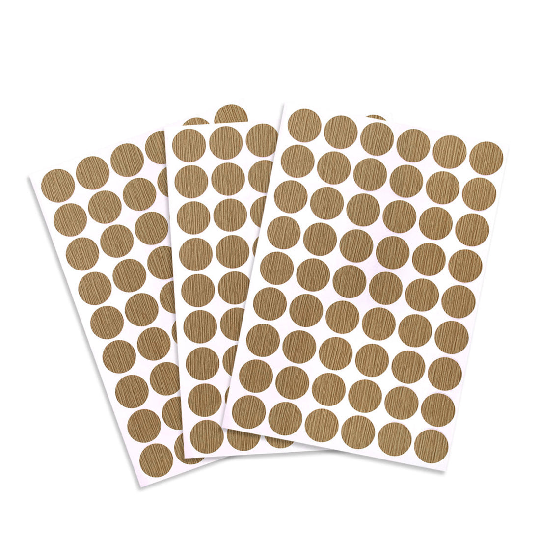 Uxcell Screw Hole Covers Stickers Textured Plastic Self Adhesive