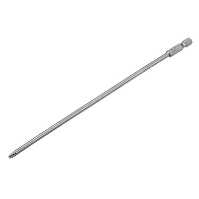 Harfington Uxcell 1/4-Inch Hex Shank 200mm Length Phillips 4PH2 Magnetic Screw Driver S2 Screwdriver Bits