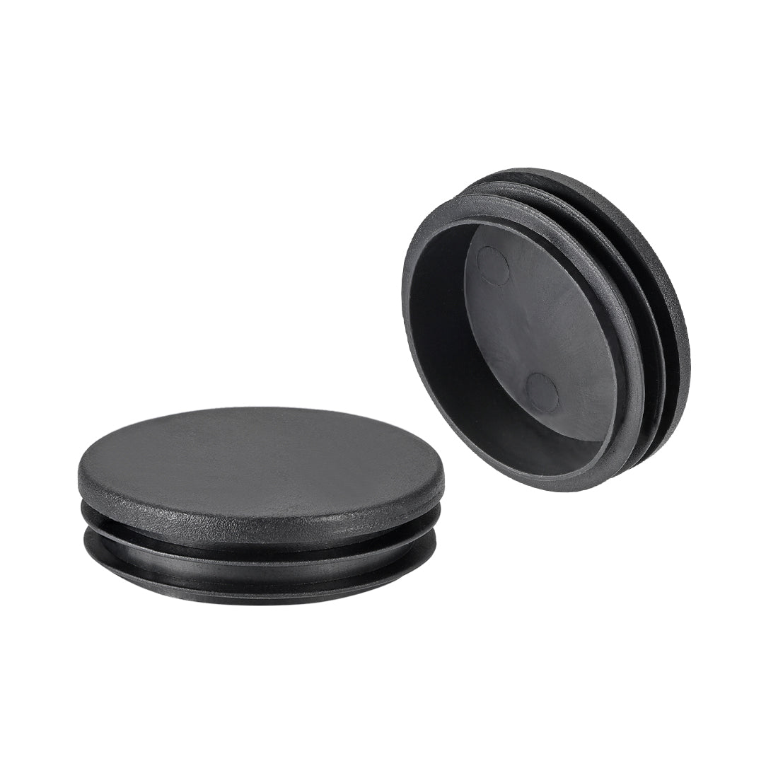 Uxcell 12Pcs 60mm Dia Plastic Tubing Plug Round Post End Caps for ...