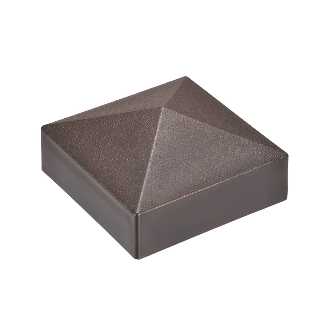 Uxcell Flat Top Post Cap for Fence, Stair Handrail Post 90x90mm (3 ...