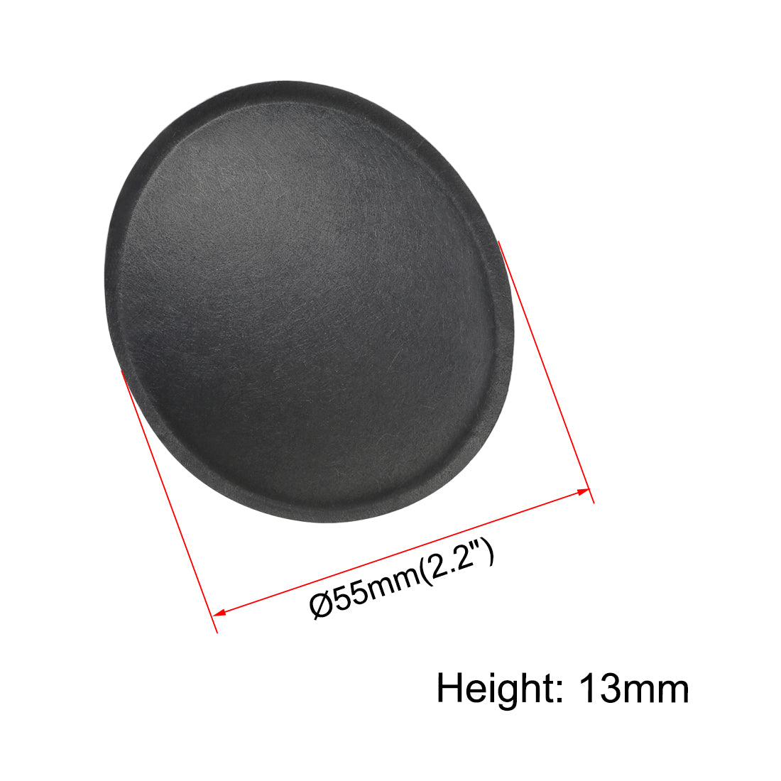 uxcell Uxcell Speaker Dust Cap 55mm/2.2" Diameter Subwoofer Paper Dome Coil Cover Caps 2 Pcs