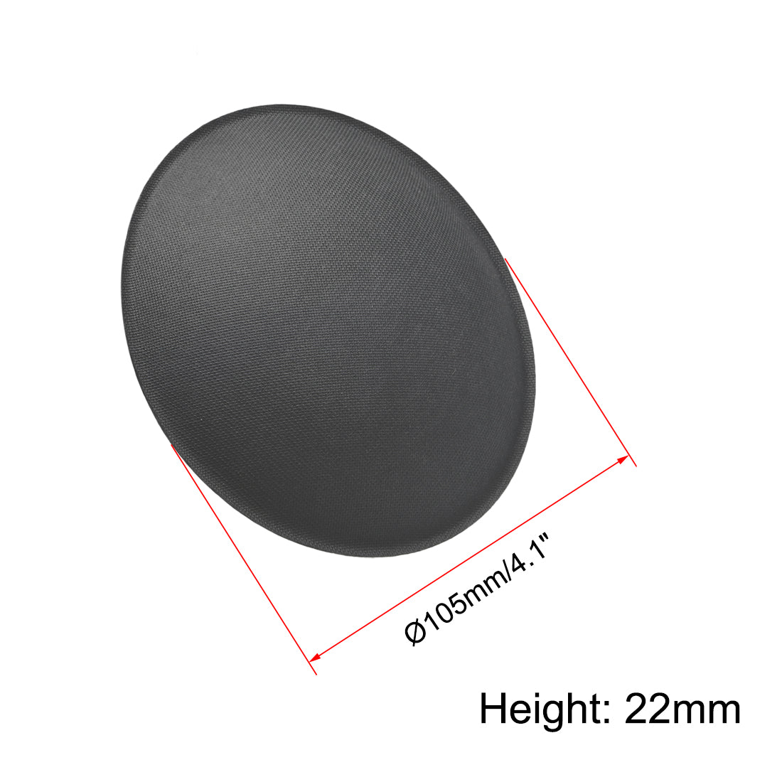 uxcell Uxcell Speaker Dust Cap 105mm/4.1" Diameter Subwoofer Paper Dome Coil Cover Caps 2 Pcs