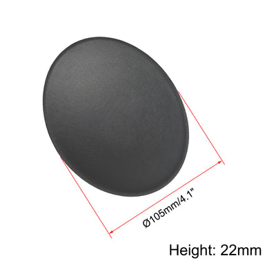 Harfington Uxcell Speaker Dust Cap 105mm/4.1" Diameter Subwoofer Paper Dome Coil Cover Caps 2 Pcs