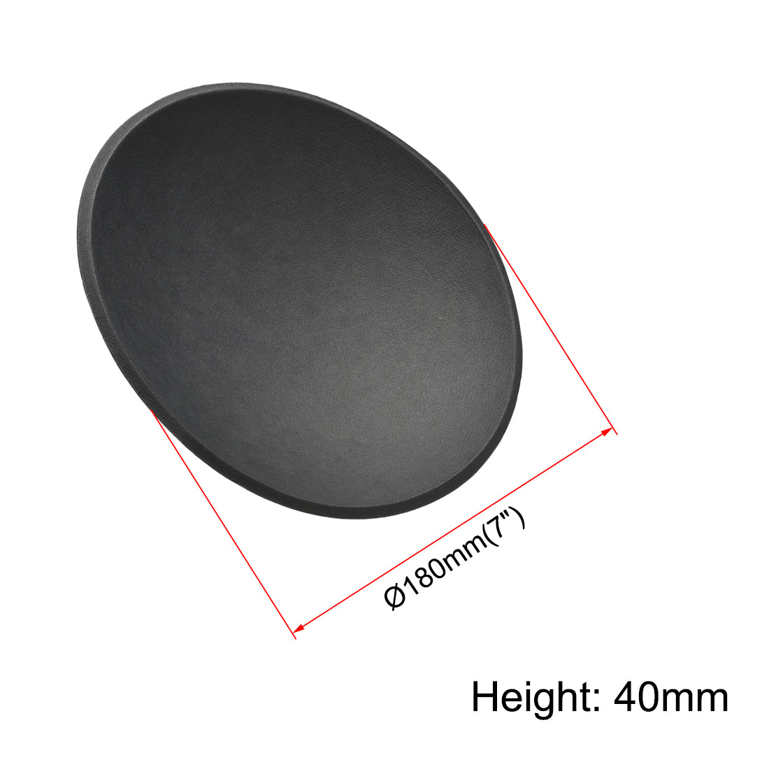 uxcell Uxcell Speaker Dust Cap 180mm/7" Diameter Subwoofer Paper Dome Coil Cover Caps