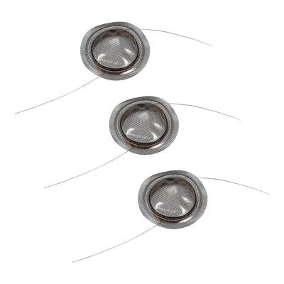 Harfington Uxcell 19mm Tweeter Voice Coil  Speaker High Tone Silk Dome Tweeter Accessory 3pcs