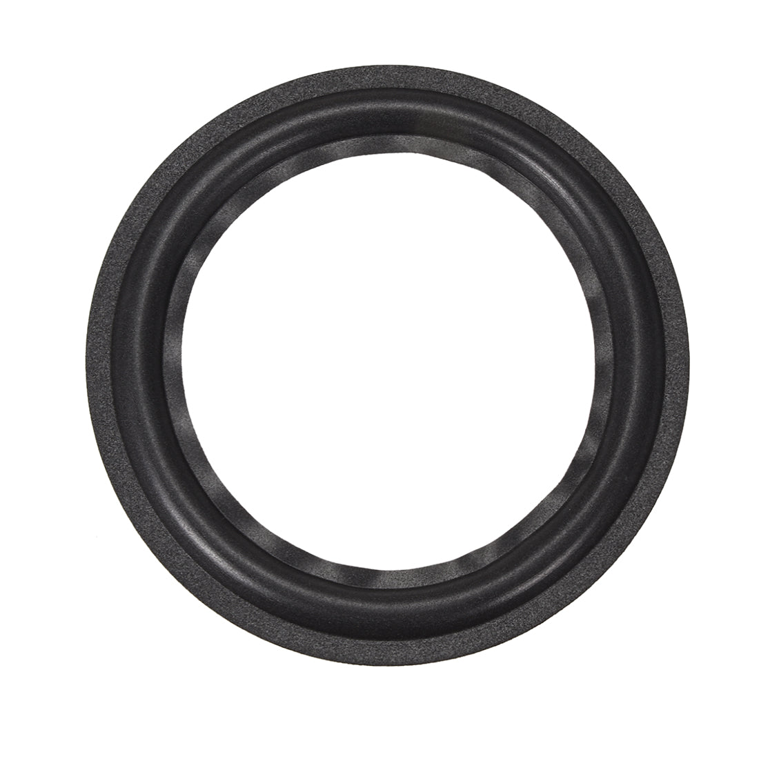 uxcell Uxcell 8 Inch Speaker Foam Edge Folding Ring  Horn Replacement Parts for Speaker Black