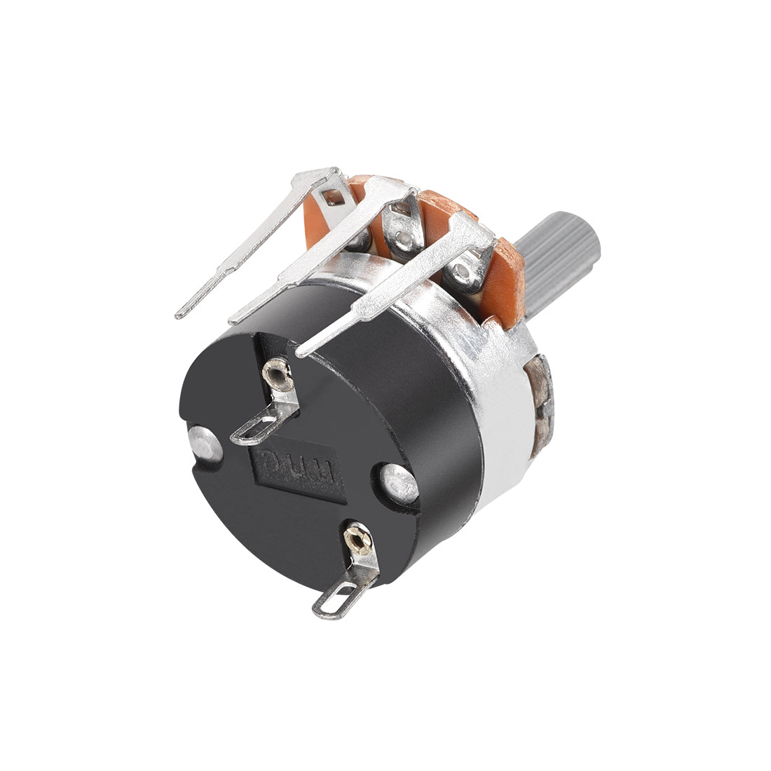 WH138 500K Ohm Variable Resistors Single Rotary Carbon Film ...
