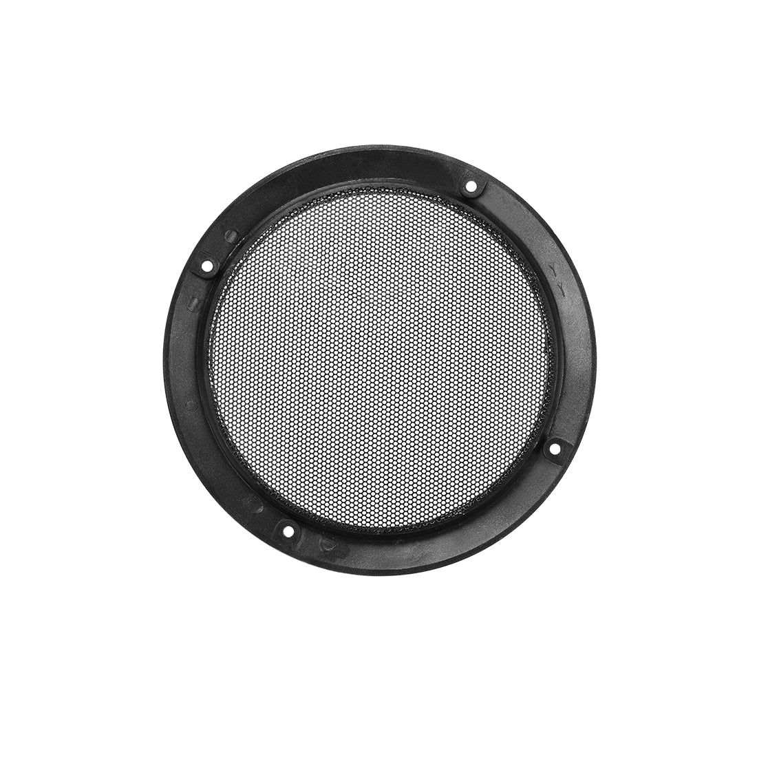 uxcell Uxcell 4pcs 6.5"  Mounting Hole Diagonal Distance Speaker Grill Mesh Subwoofer Guard Protector Cover