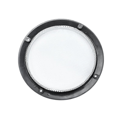 Harfington Uxcell 8" Grill Mesh Decorative Circle Woofer Guard Protector Cover Accessories White