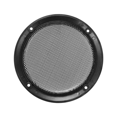 Harfington Uxcell 2pcs Grill Mesh Circle Woofer Guard Protector Silver for 6.5" Diagonal Distance