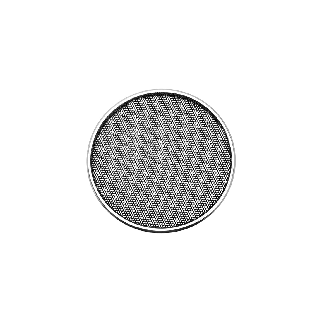 uxcell Uxcell 3" Speaker Grill Mesh Decorative Circle Woofer Guard Protector Cover Audio Parts Silver