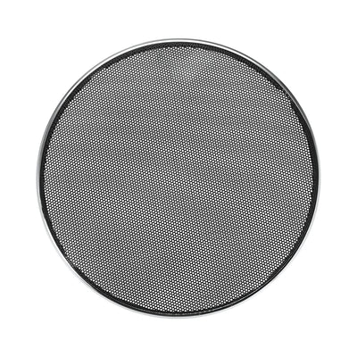 uxcell Uxcell 8" Speaker Grill Mesh Decorative Circle Woofer Guard Protector Cover Audio Parts Silver