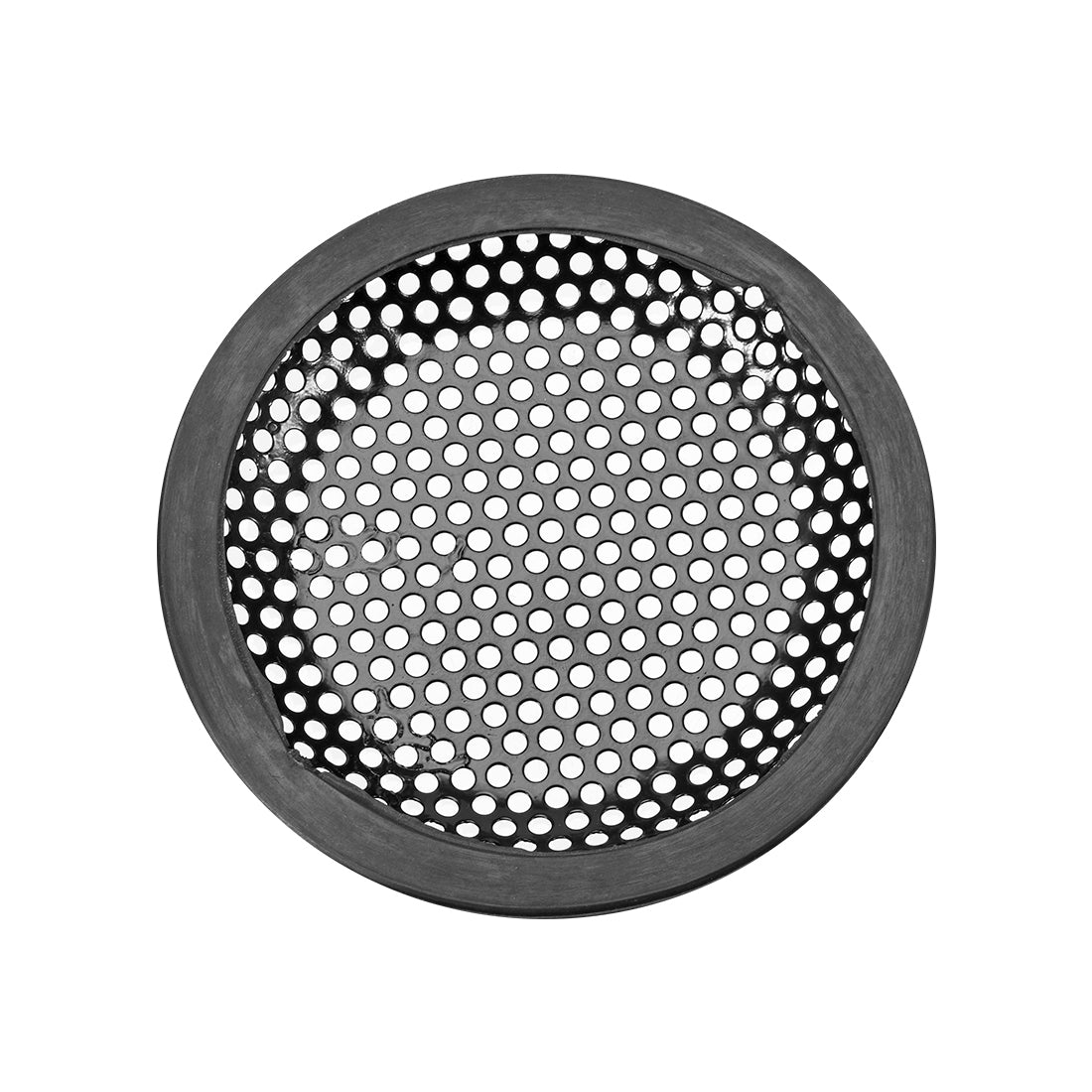 uxcell Uxcell 5" Speaker Waffle Grill Metal Mesh Audio Subwoofer Guard Protector Cover with Clips,Screws