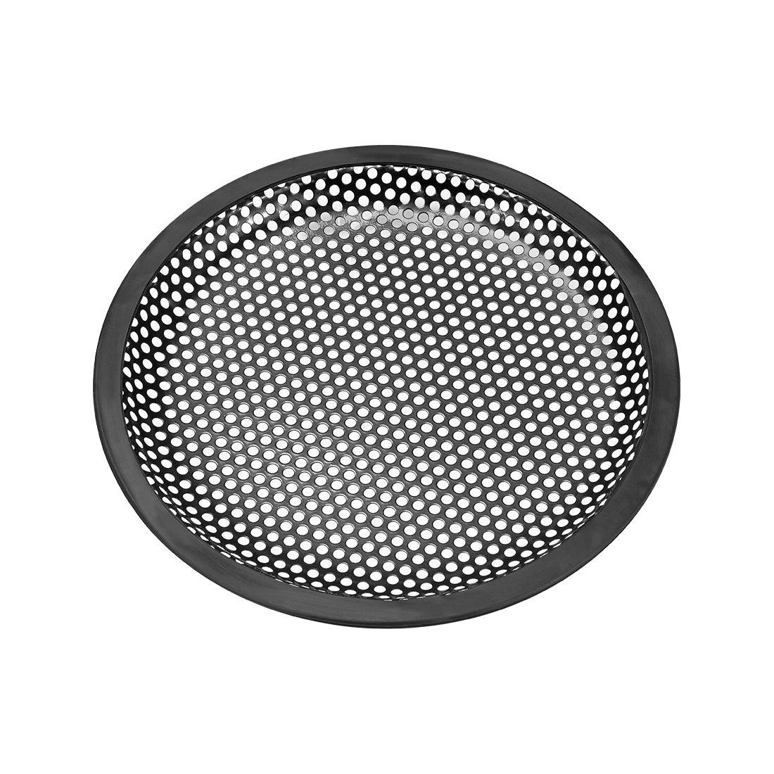 uxcell Uxcell 4pcs 8" Speaker Waffle Grill Metal Mesh Audio Subwoofer Guard Protector Cover with Clips,Screws