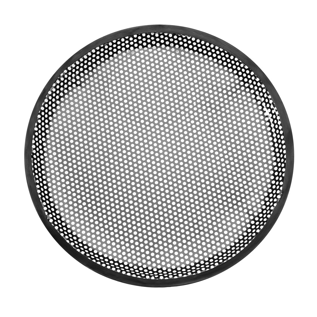uxcell Uxcell 2pcs 12" Speaker Waffle Grill Metal Mesh Audio Subwoofer Guard Protector Cover with Clips,Screws