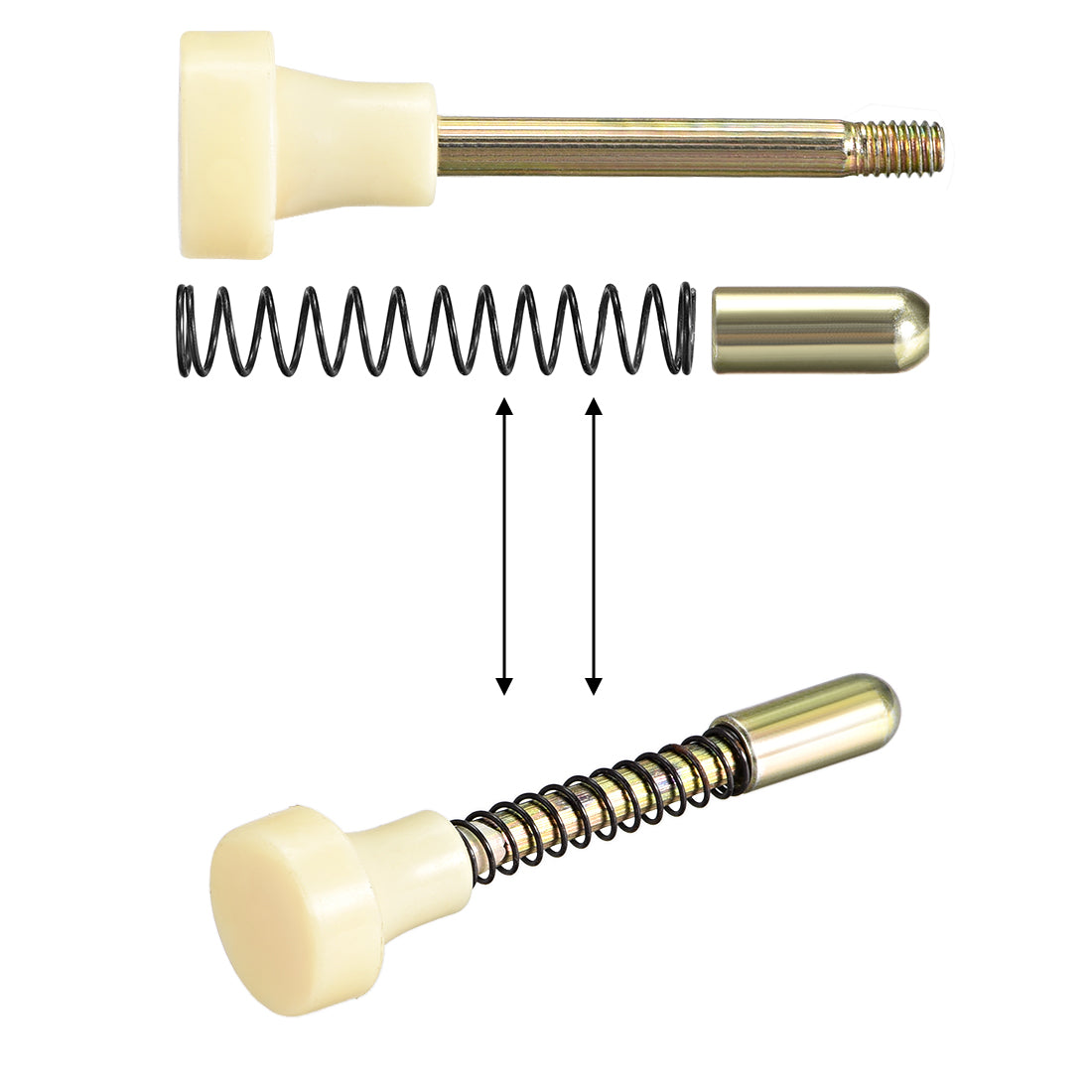 Plunger Latches Springloaded Head Dia Spring Harfington