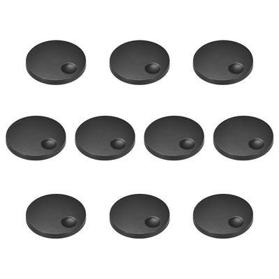 Harfington Uxcell 10pcs, Potentiometer Control Knobs For Encoder Code Switch Knobs Acrylic Volume Tone Knobs Black  D type 6mm