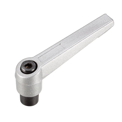Harfington Uxcell M8 Handle Adjustable Clamping Lever Push Button Ratchet Female Threaded Stud