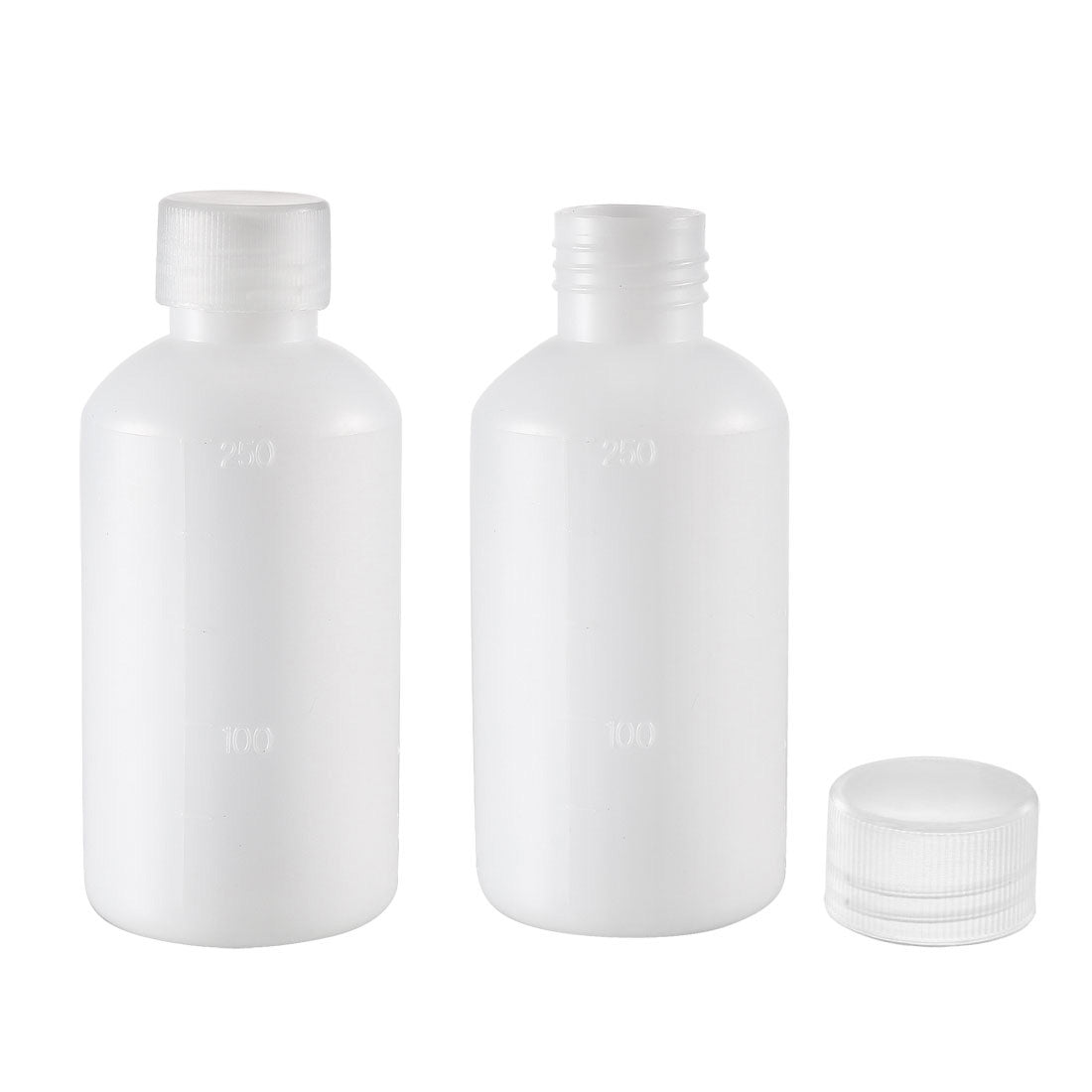 Uxcell Uxcell Plastic Lab Chemical Reagent Bottle 1000ml/33.8oz Small Mouth Sample Sealing Liquid Storage Container 2pcs