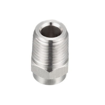Harfington Uxcell Pressure Washer   Nozzle, 1/4NPT Thread Spray Tip, 2 Pcs (25 Degree, 1.2mm Orifice Diameter)