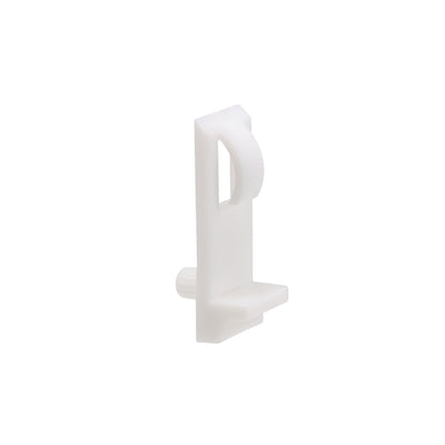 Harfington Uxcell Plastic Shelf Support Pegs,5mm Shelf -Locking,Cabinet Shelf Clips,Shelf Bracket Holder Peg,for Kitchen Furniture Book Shelves Supplies,White,20pcs