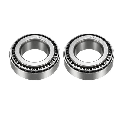 Harfington Uxcell HR320/28XJ Tapered Roller Bearing Cone and Cup Set 28mm Bore 52mm O.D. 2pcs