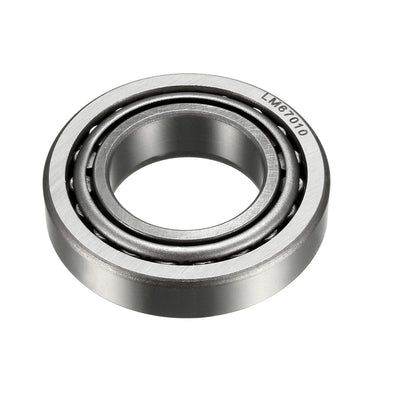 Harfington Uxcell LM12748/LM12710 Tapered Roller Bearing Cone and Cup Set 0.84" Bore 1.78" OD 2pcs