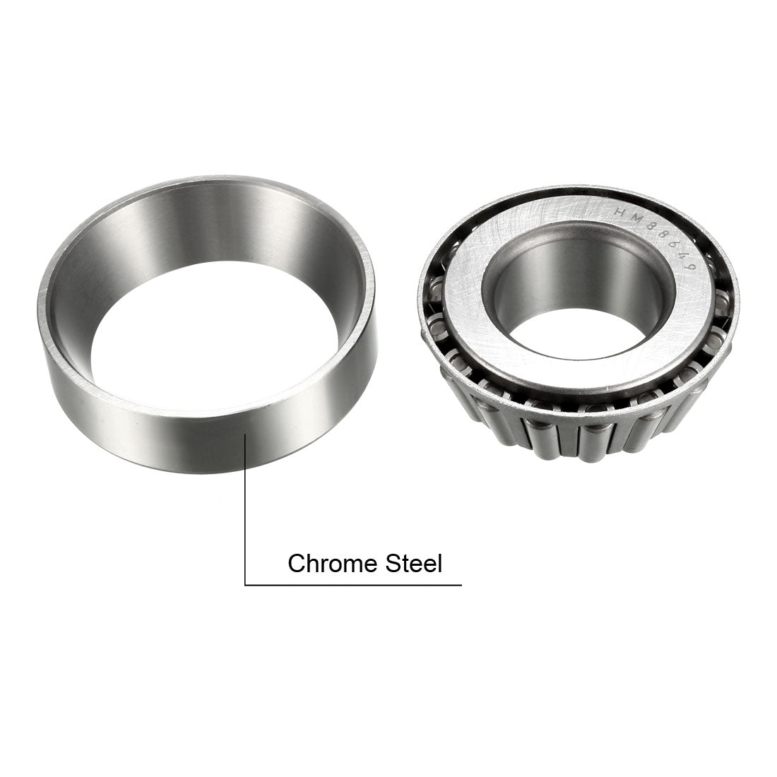Uxcell Uxcell HM803149/HM803110 Tapered Roller Bearing Cone and Cup Set 1.75" Bore 3.5" O.D.