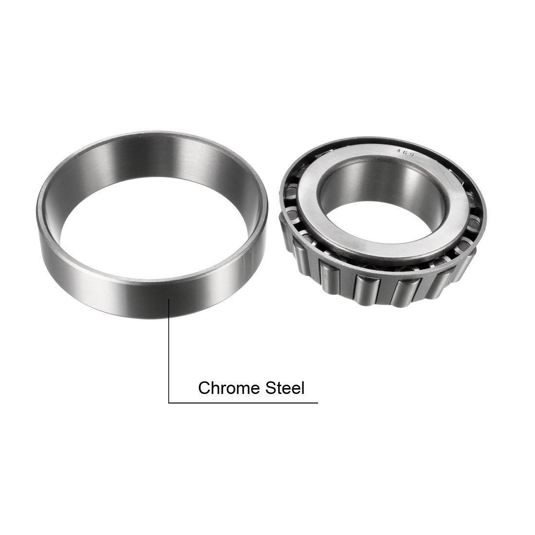 Uxcell Uxcell 390A/394A Tapered Roller Bearing Cone and Cup Set 2.5" Bore 4.3307" O.D.