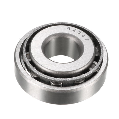 Harfington Uxcell A2047/A2126 Tapered Roller Bearing Cone and Cup Set 0.4719" Bore 1.2595" O.D.