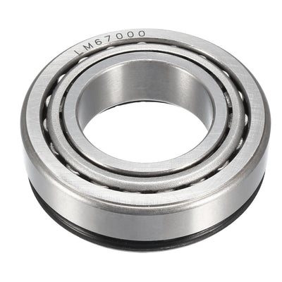 Harfington Uxcell LM67000LA-902A1 Tapered Roller Bearing Cone and Cup Set 1.25" Bore 2.328" O.D.