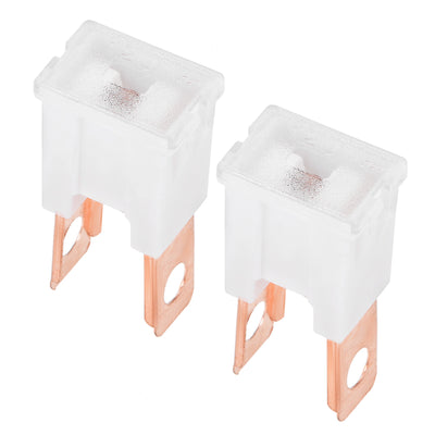 Harfington Uxcell Cartridge Fuse 32V 120A Male Terminal Blade J Case Box for Truck 2pcs