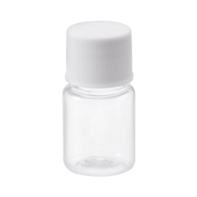 uxcell Uxcell Plastic Lab Chemical Reagent Bottle, 5ml/0.17oz Wide Mouth Sample Sealing Liquid Storage Container, Transparent 100pcs