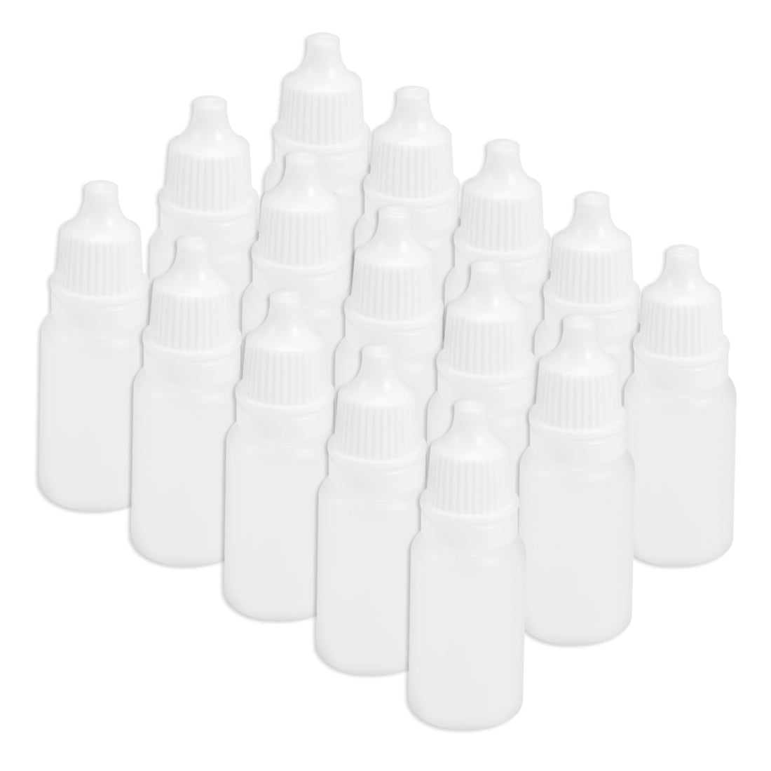uxcell Uxcell 10ml/0.34 oz Empty Squeezable Dropper Bottle 15pcs