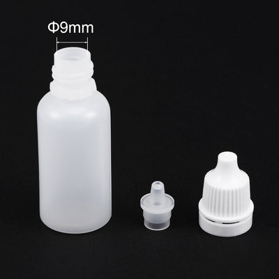 Harfington Uxcell 15ml/0.5 oz Empty Squeezable Dropper Bottle 30pcs