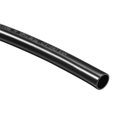 Harfington Uxcell Nylon Tubing,5/16" ID x 3/8" OD,3.28Ft Length,Fuel Line Plastic Tubing,Pneumatic Hose Tube,for Air Brake System Or Fluid Transfer,Black