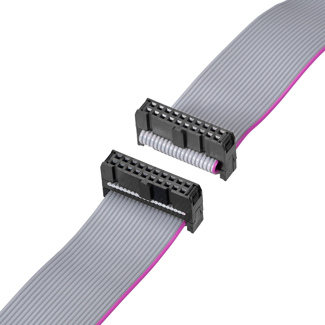Uxcell IDC Wire Flat Ribbon Cable FC/FC Connector A-type 20 Pin 2.54mm ...