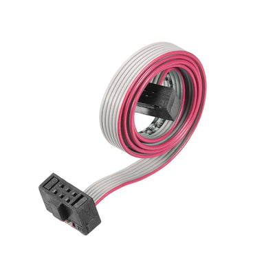 Harfington Uxcell IDC Wire Flat Ribbon Cable FC/FC Female Connector A-type 6Pins 1.27mm Pitch 20cm Length